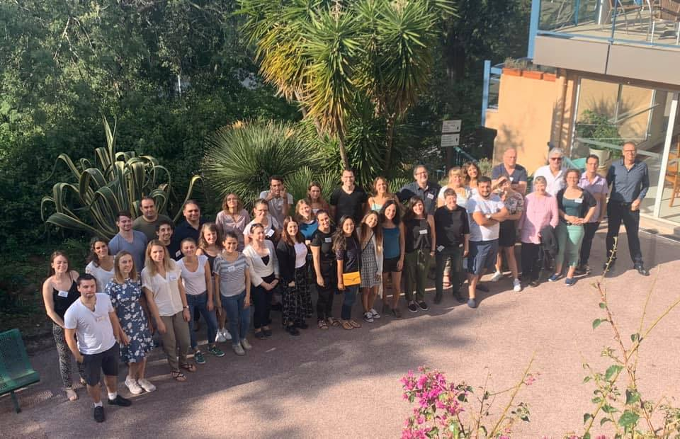 2nd ESRS Sleep Science School at Villa Clythia - participants and faculty.