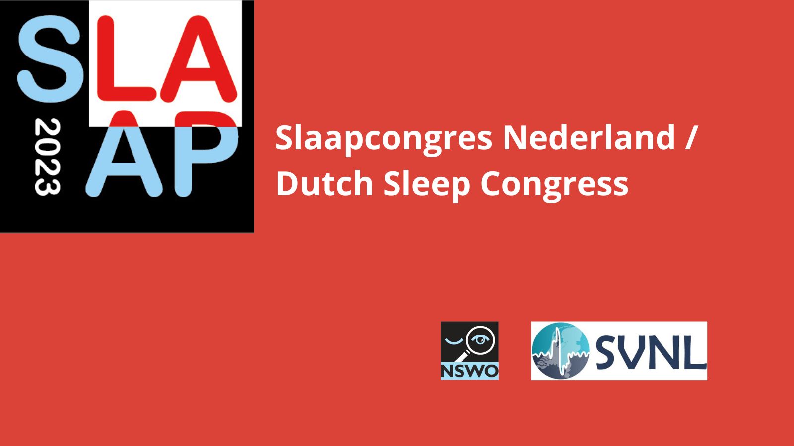 SLAAP2023 - the national dutch sleep conference