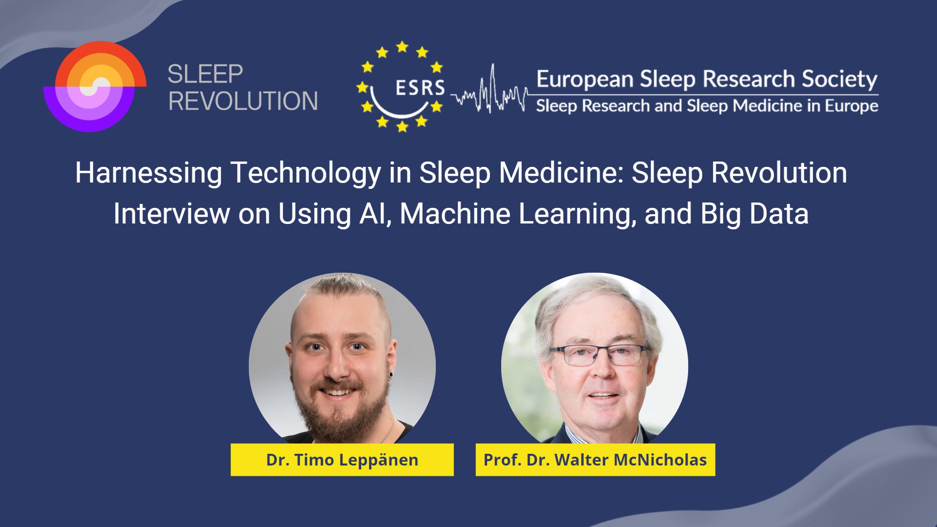 28 July SSF Sleep Revolution Interview - Walter and Timo