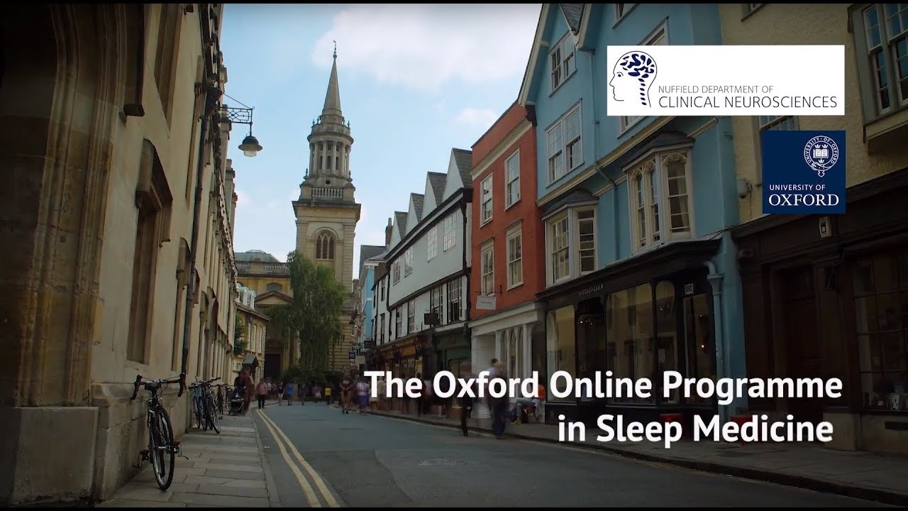 Oxford University Online Programme in Sleep Medicine