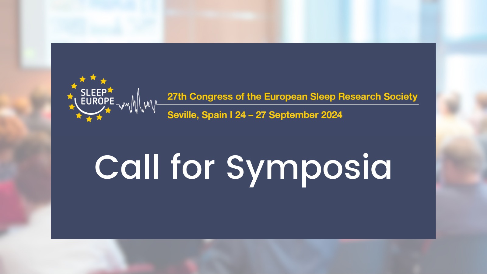 call for symposia esrs sleep europe 2024 congress