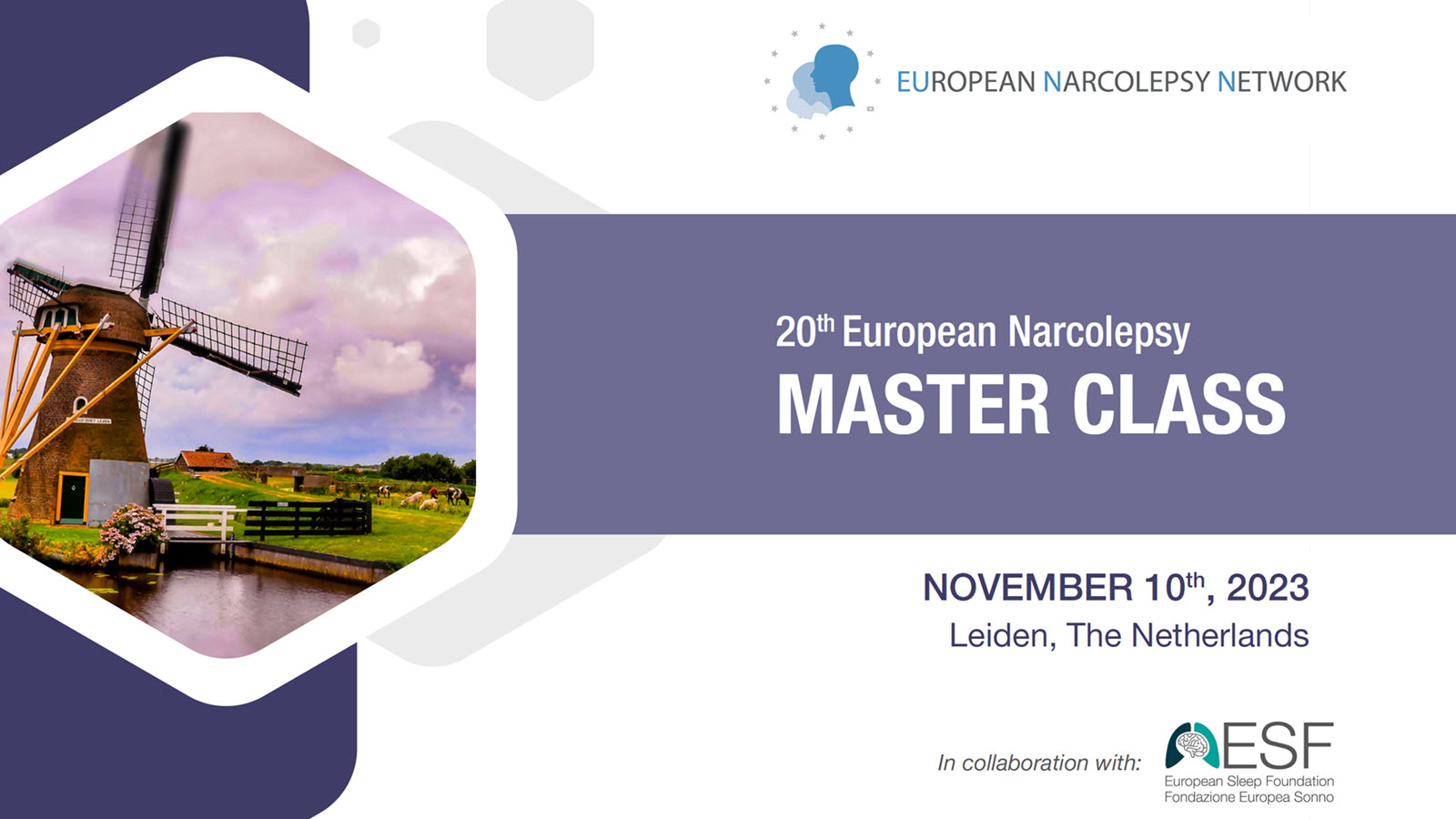 20th European Narcolepsy Master Class European Narcolepsy network