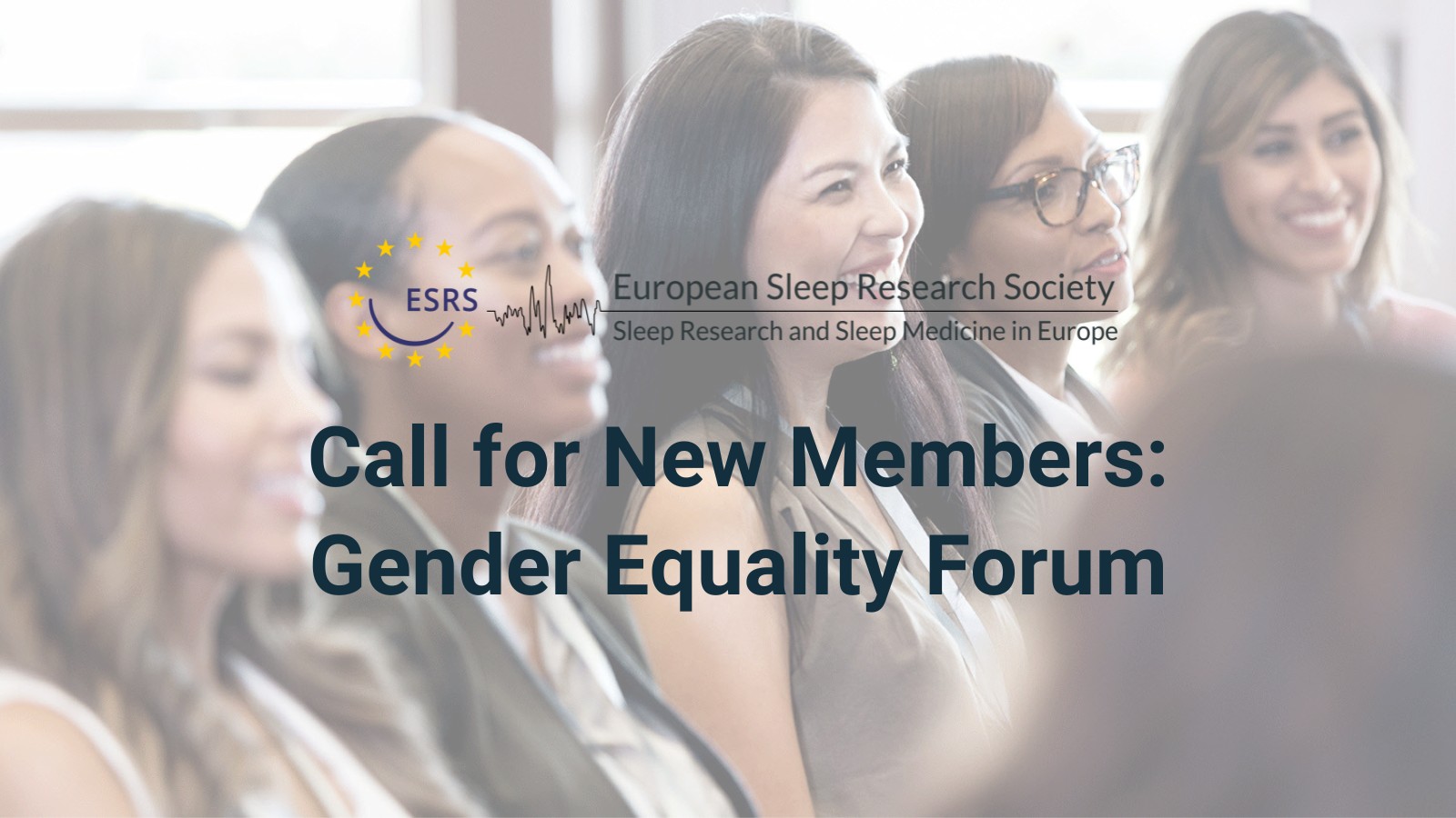 ESRS GEF gender equality forum call for members